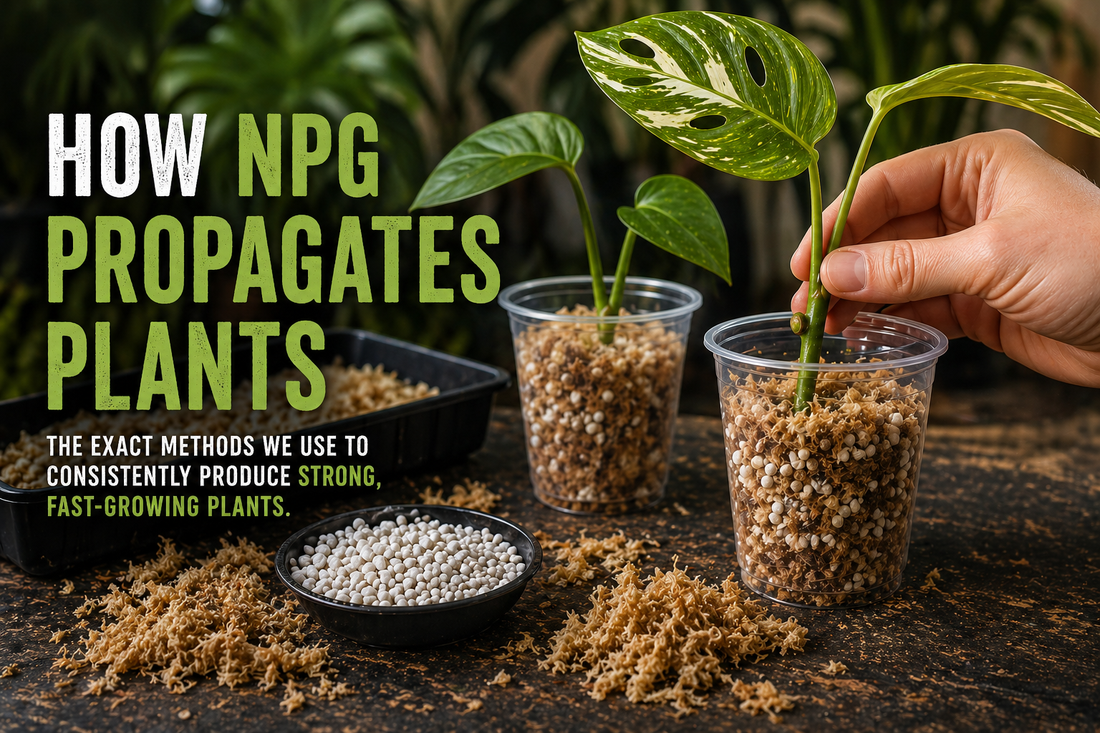 How NPG Propagates Plants: A Complete Aroid Propagation Guide